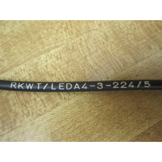Lumberg RKWTLEDA4-3-2245 Cable Assembly 62" RKWTLEDA432245 - New No Box