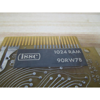 ISSC 90RW7B PC Board 1024 Ram C-26-09-007C - Used