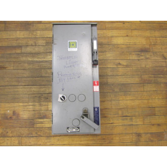 Square D 8903 SPA 62 F10TY29 8903SPA62F10TY29 Safety Disconnect - Used
