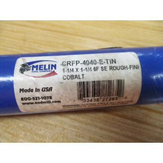Melin CRFP-4040-E RoughFinisher End Mill 63367