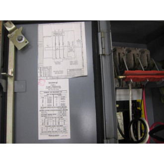 Square D 8903 SPA 62 F10TY29 8903SPA62F10TY29 Safety Disconnect - Used