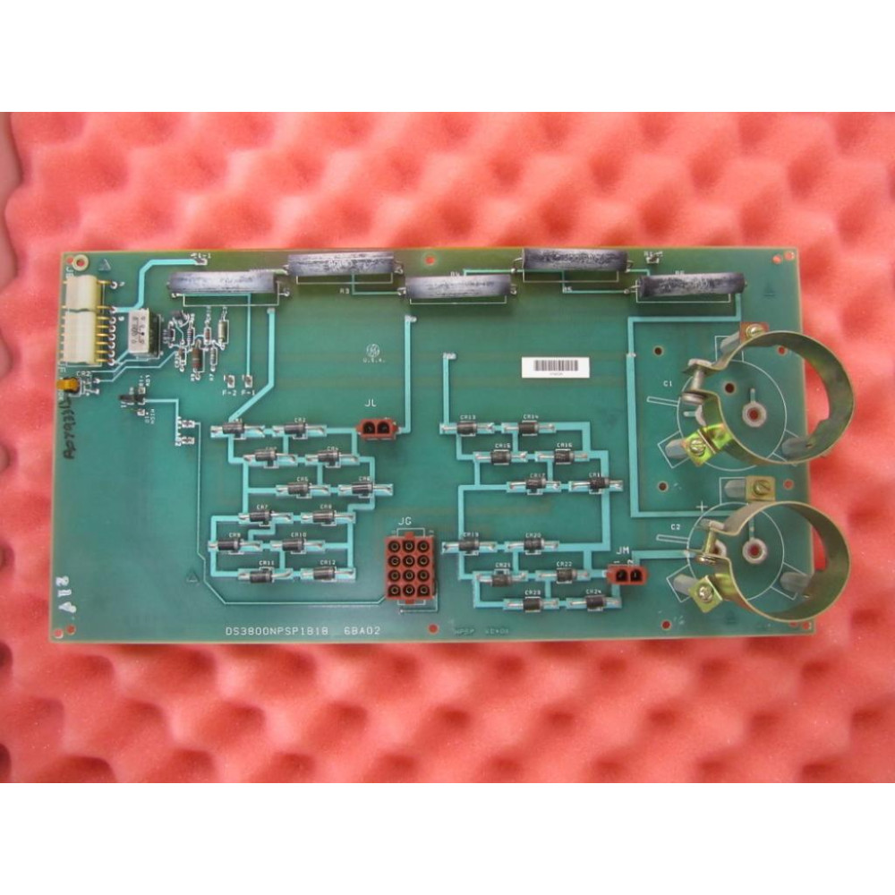 General Electric DS3800NPSP1B1B Circuit Board 6BA02 NPSP 6DA01 - Used