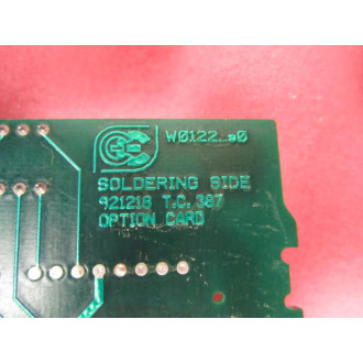 921218 T.C. 367 Option Card - New No Box