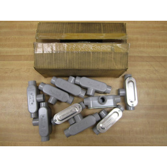 Topaz T1CG Aluminum Conduit Bodys 12" (Pack of 10)