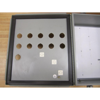 Webb 16-14-6 Push Button Enclosure 11 Holes  16146 - New No Box