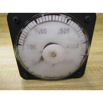 GE General Electric 218A4742A51AX1252L00 Meter Broken Dial 0-2500 HP - Parts Only