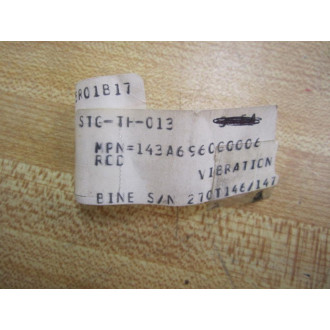 General Electric 143A6960G0006 Vibration Detector For Turbine - New No Box