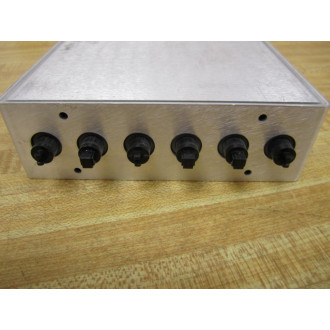 General Electric 145D4264G0001 Push Button Module Double Cap 3 Button - Used