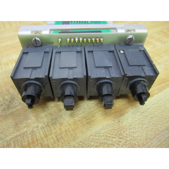 General Electric 145D4263G0001 2 Button Push Button Module - Used