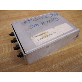 General Electric 145D4263G0001 2 Button Push Button Module - Used
