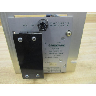 Modcomp Power-One 666-100010-001 Power Supply  666100010001 - Used