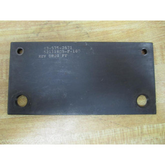 52111805-F-180 52111805F180 Mounting Plate - Used