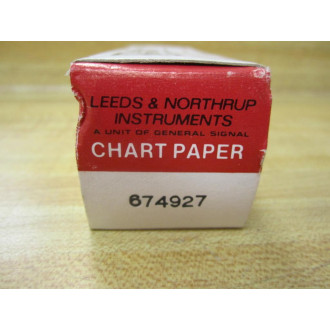 Leeds & Northrup 674927 Chart Paper