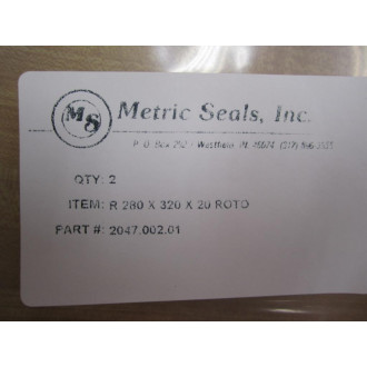 Metric Seals 6500.080.11 Seal Kit 650008011