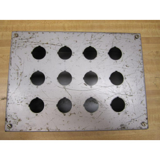 11 34-8 12-5 Push Button Enclosure  11348125 - New No Box
