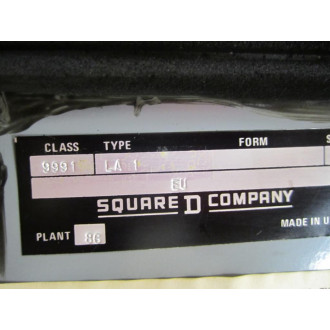 Square D 9991 LA 1 9991LA1 Lighting Contactor - Used