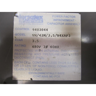 Versatex VM43M3.5N4XAF3 Capacitor Assembly VM43M35N4XAF3 - New No Box