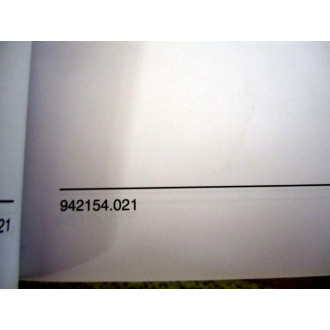 Chloride 942154.021 Operating Manual  942154021 - Used