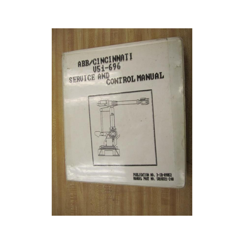 Cincinnati Electrosystems 5010321-240 Service Manual 5010321240 - Used