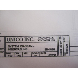 Unico 320-029 Manual 320029 - Used