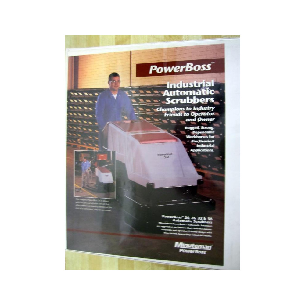 Minuteman POWERBOSS 32 Manual Only - Used