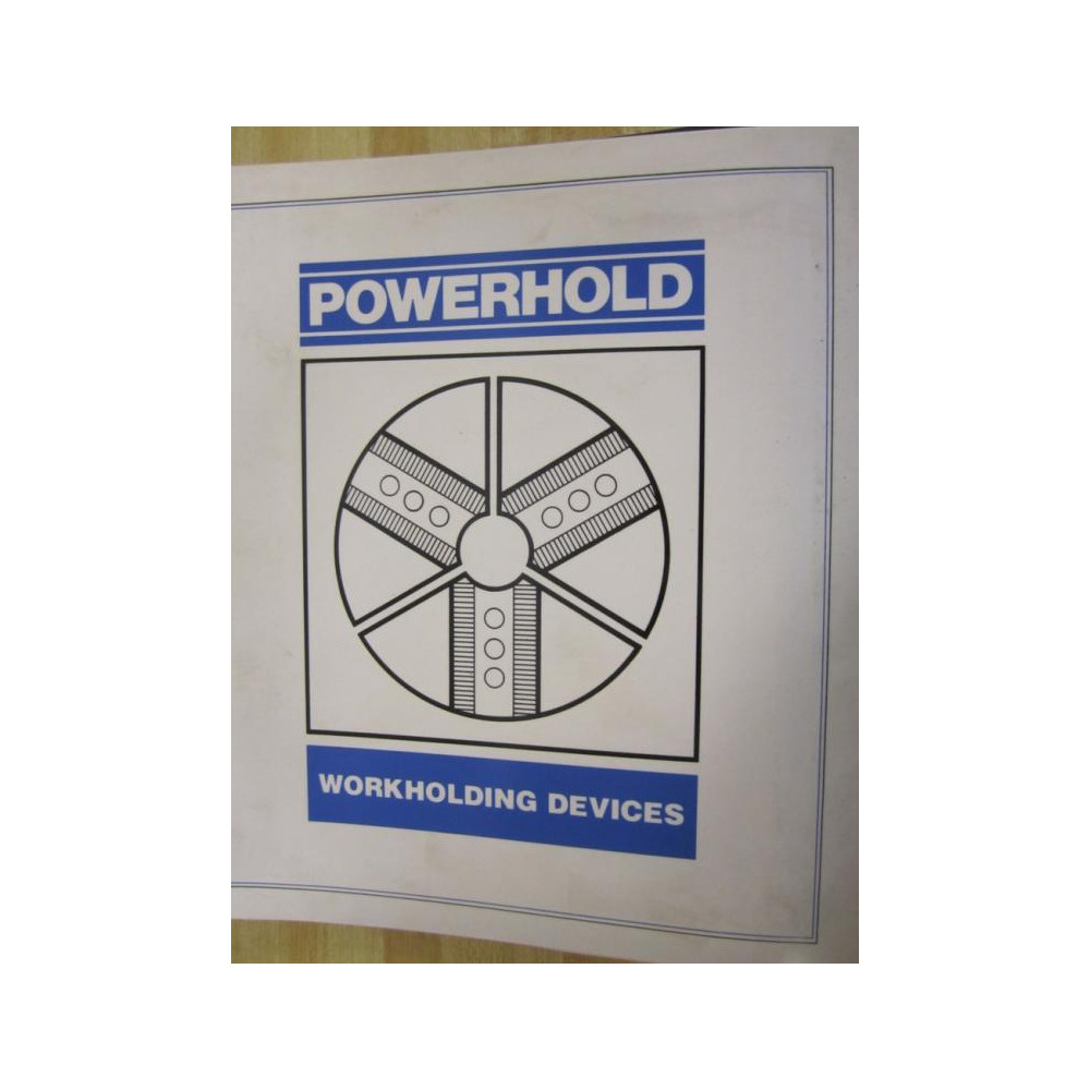 Powerhold 27-9-79 Power Chucking Manuals 27979 - Used