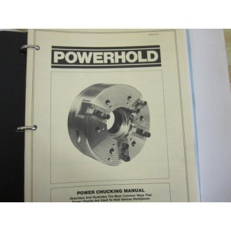 Powerhold 27-9-79 Power Chucking Manuals 27979 - Used