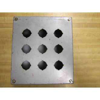 9 12-8 12-3 14 912812314 Push Button Enclosure - Used