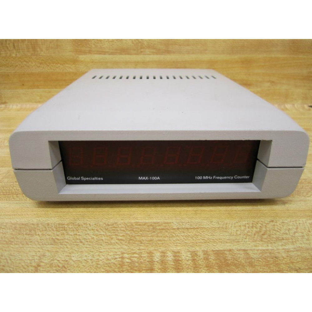 Global Specialties MAX-100A Frequency Counter - Used