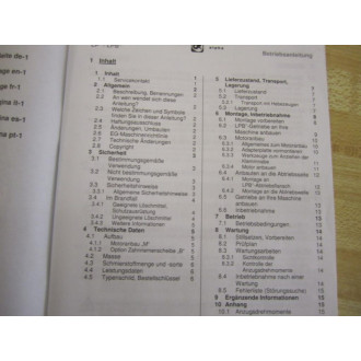 Alpha 2022 D018479 Operating Manual - Used