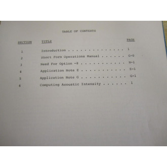 Nicolet Scientific 660B User Handbook - Used