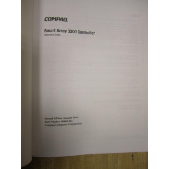 Compaq 340862-002 Reference Guide - Used