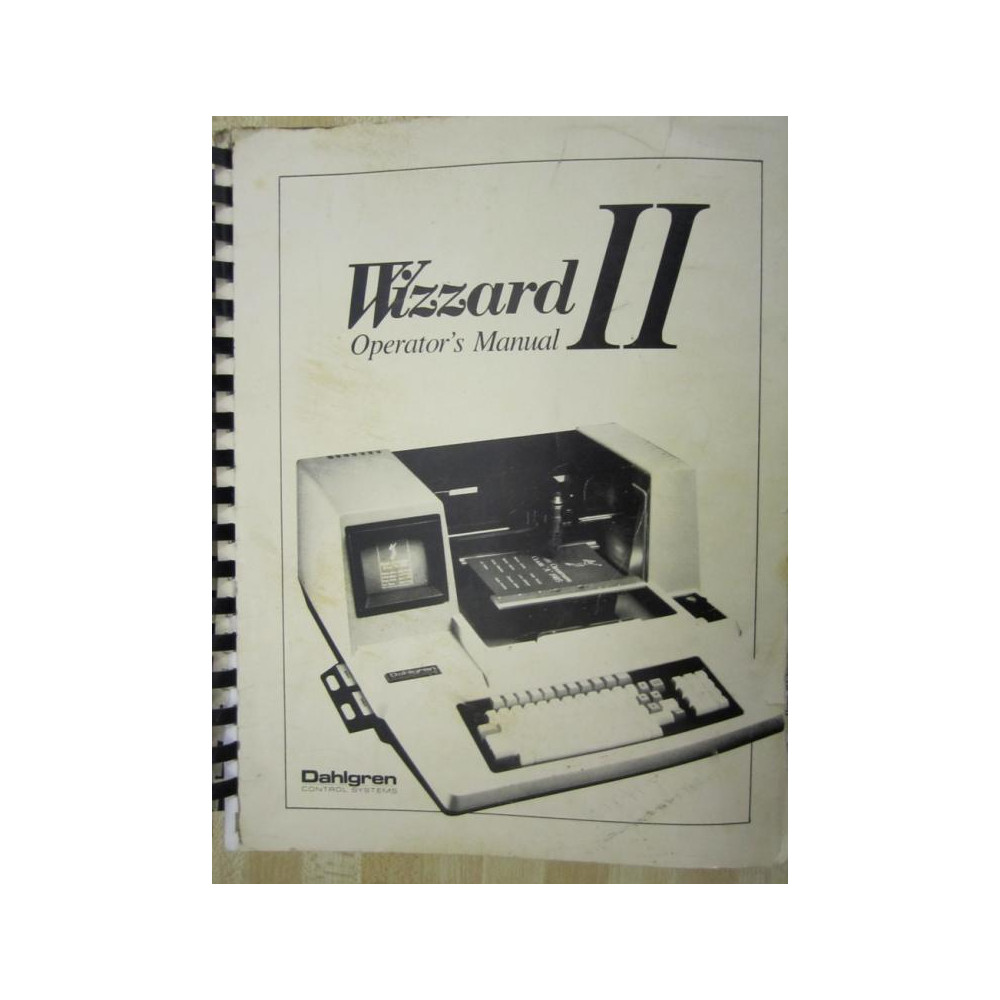 Dahlgren 59-34200 Operator's Manual - Used