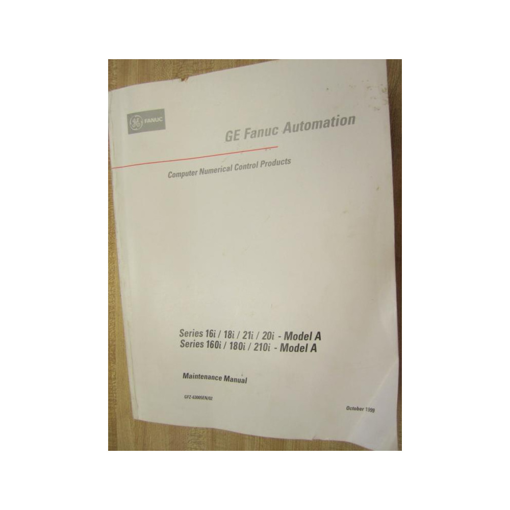 Fanuc GFZ-63005EN02 Manual GFZ63005EN02 - Used