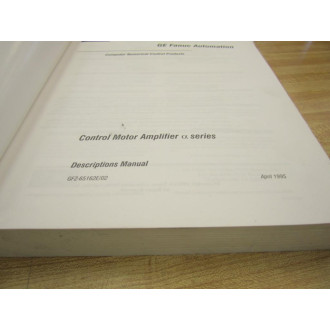Fanuc GFZ-65162E02 Manual GFZ65162E02 - Used