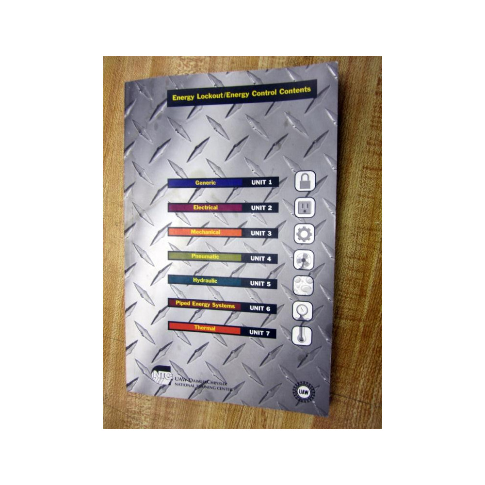 NTC ENERGY LOCKOUT Energy Lockout Manual - Used