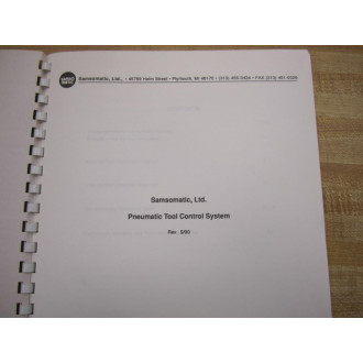 Samsomatic ACTR120 H.S. ACTR120HS Manual - Used