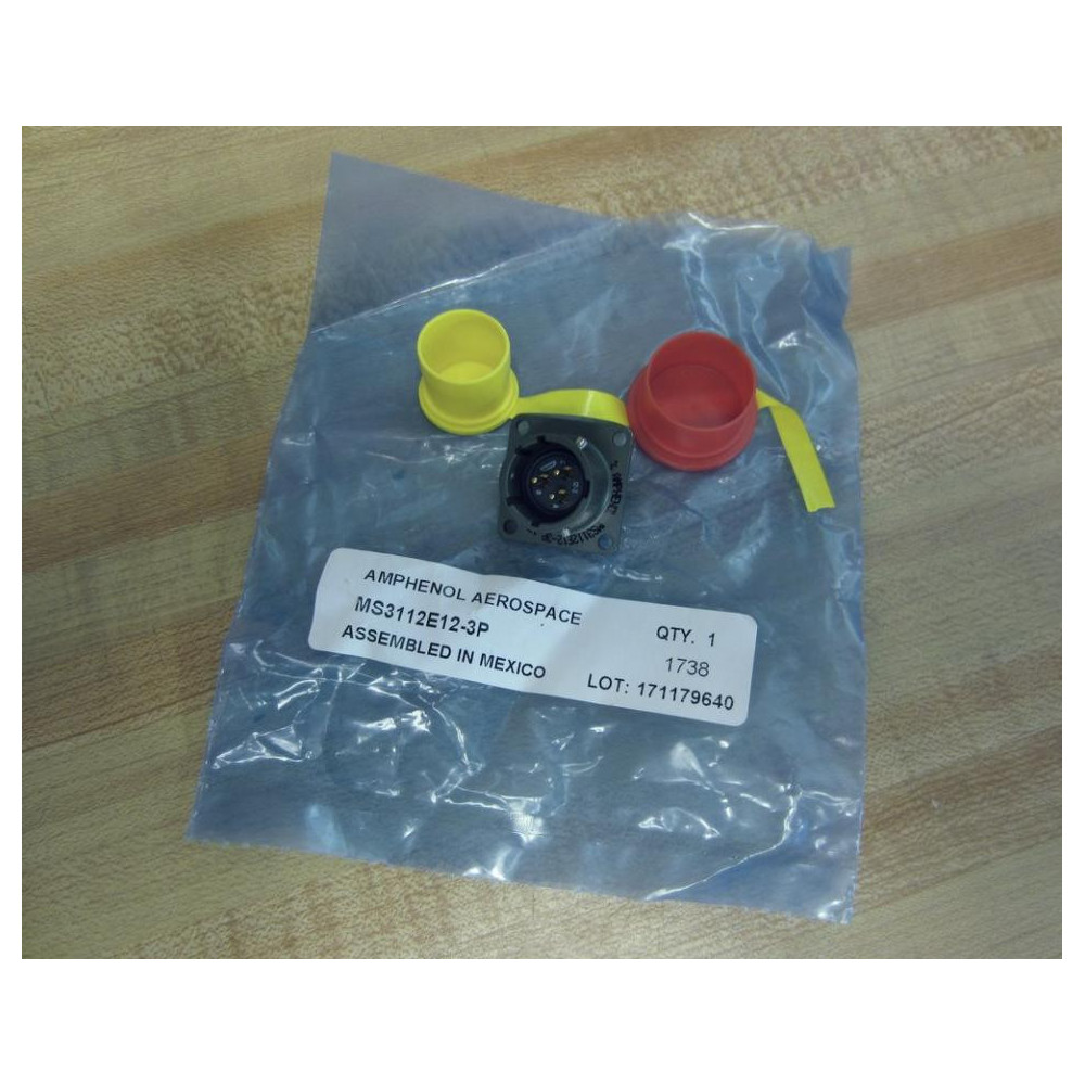 Amphenol MS3112E12-3P Circular Connector MS3112E123P