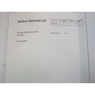 Oerlikon L22 Spiromat Manual - Used