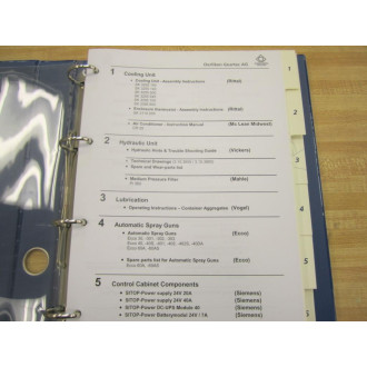 Oerlikon 291 512 Supplier Documents Manual 291512 - Used
