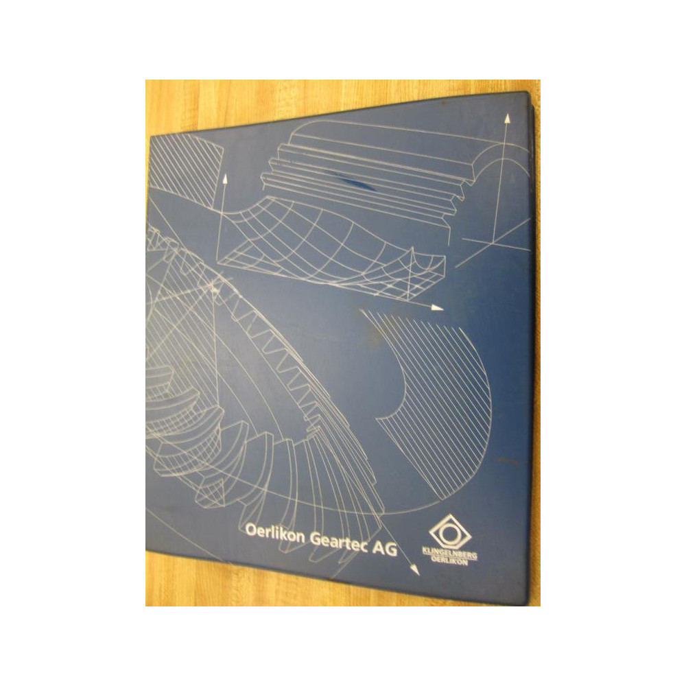 Oerlikon 291 504 Operating Manual 291504 - Used