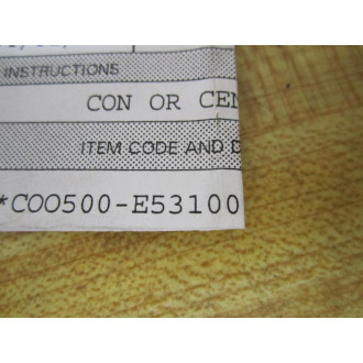 COO500-E53100 Socket 58 - New No Box