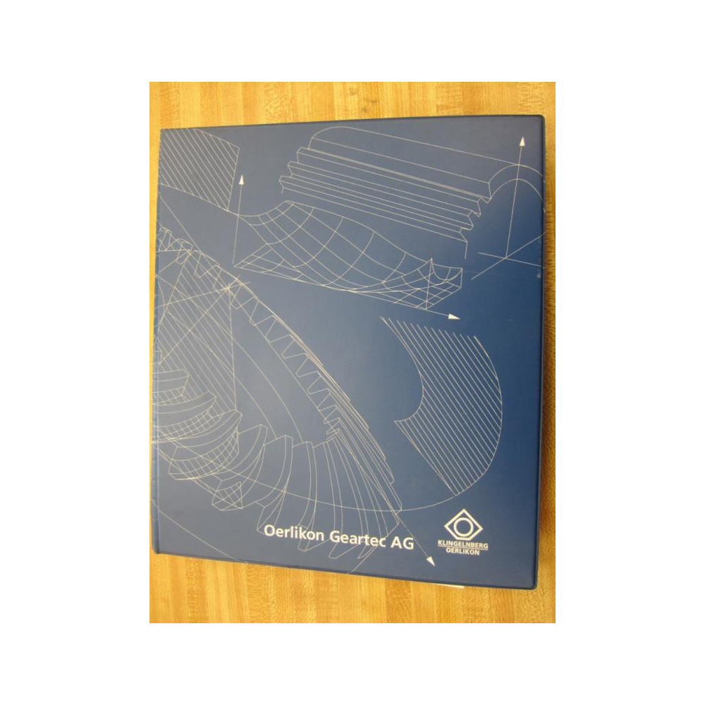 Oerlikon T60 Mechanical Training Manual - Used