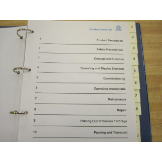 Oerlikon 291 511 Operating Instruction Manual 291511 - Used