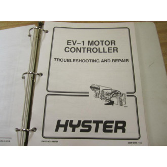 Hyster EV-1EV-100200 Manual Hy-EV1EV100200 - Used