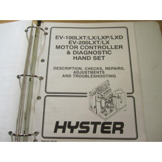 Hyster EV-1EV-100200 Manual Hy-EV1EV100200 - Used