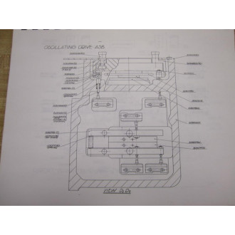 Gleason 503 Hypoid Lapper Parts Manual - Used