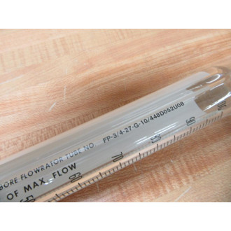 Fisher & Porter 448B686U01 Flowrator Tube FP-34-24-G-10
