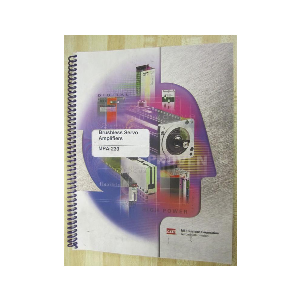 MTS 575-00009E Manual - Used