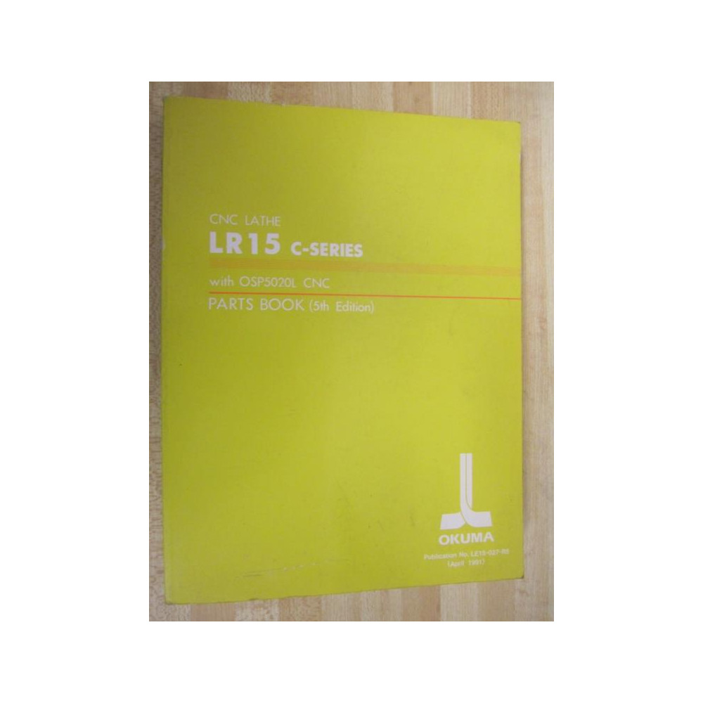 Okuma LR 15 LR15 C-Series Parts Manual - Used